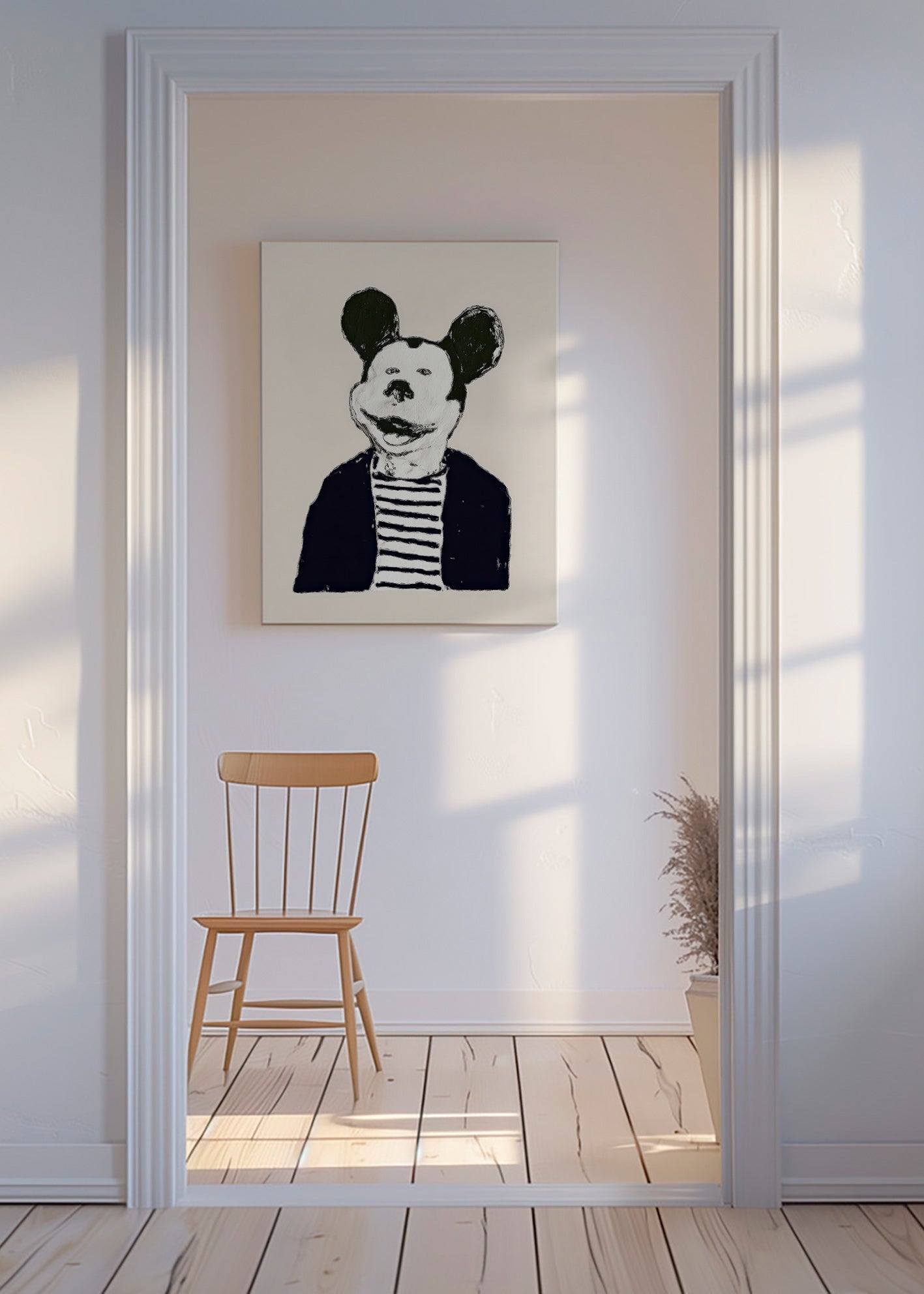 Illustration mus herre