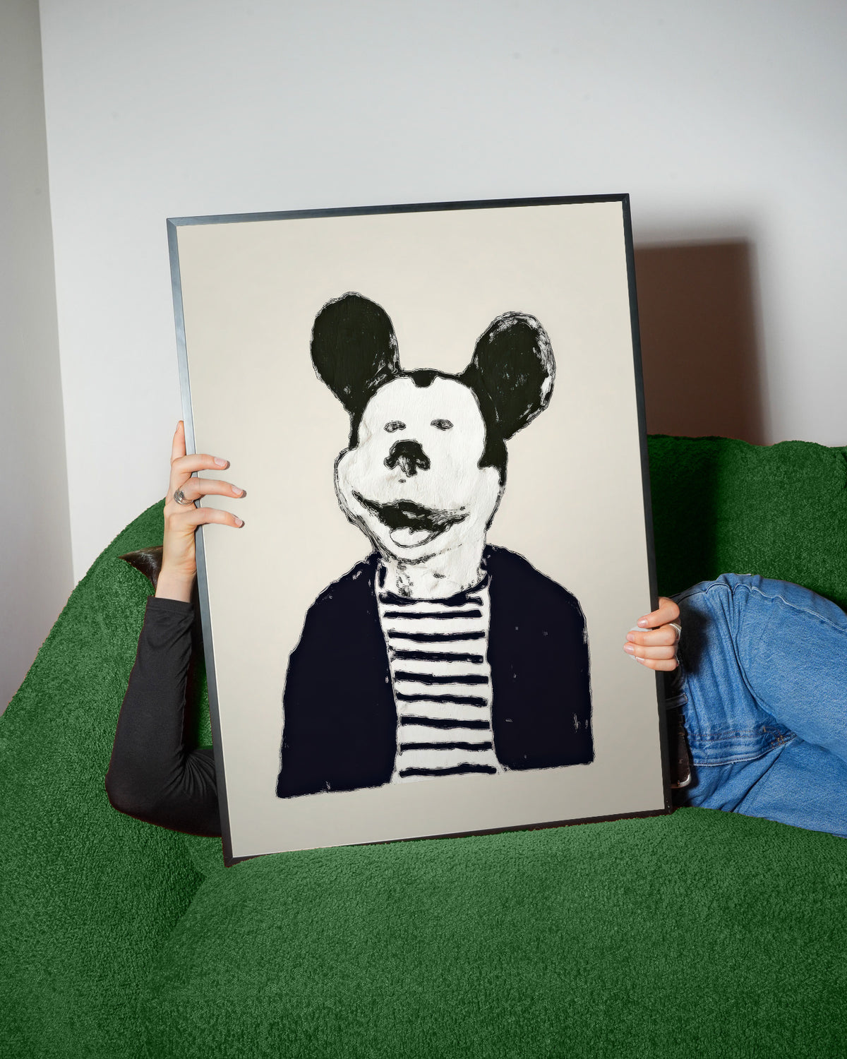 Mouse Gentleman - Framed poster detail