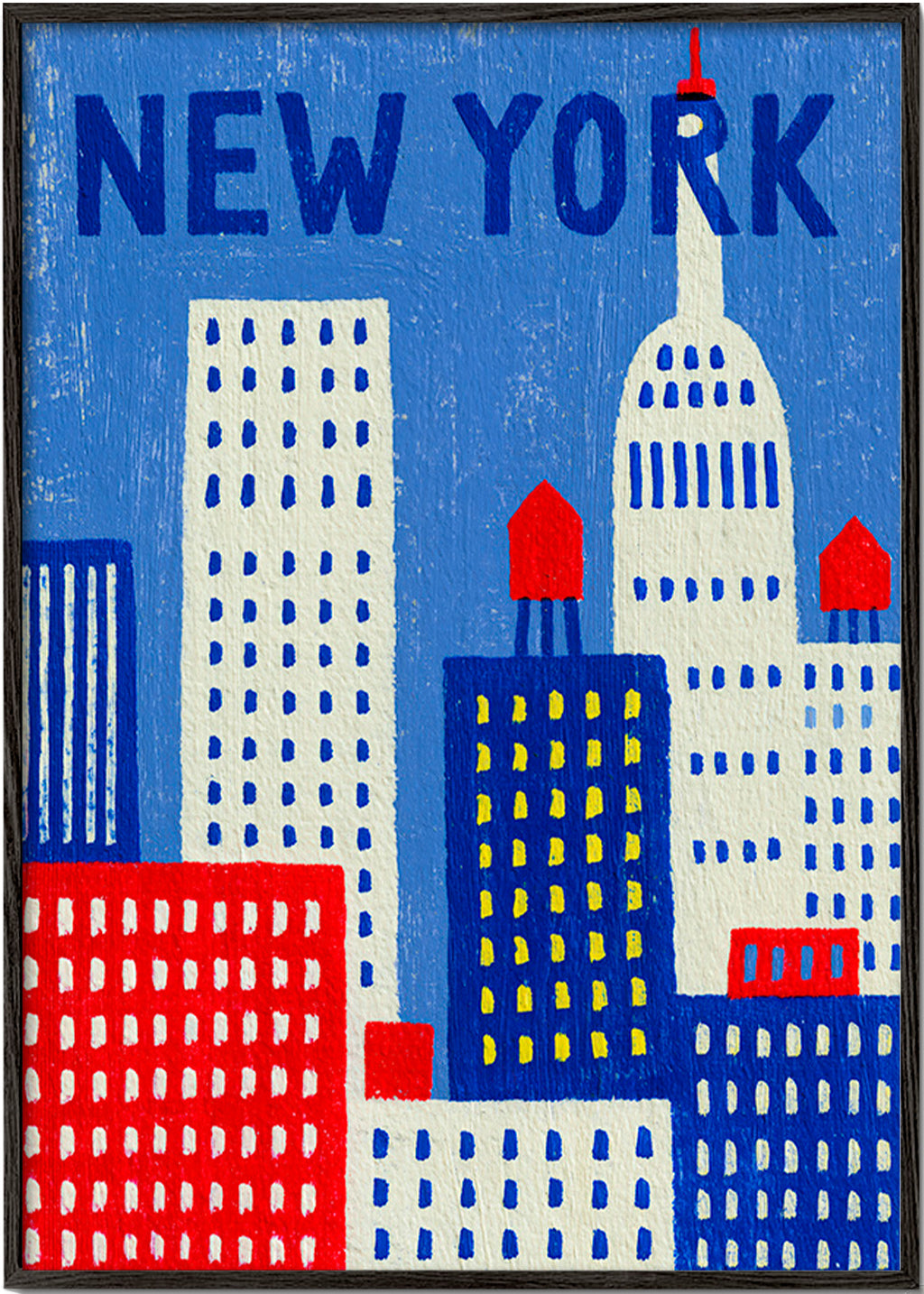 Stadskonst New York illustration