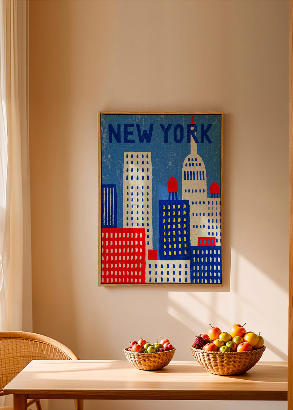 Stadskonst New York illustration
