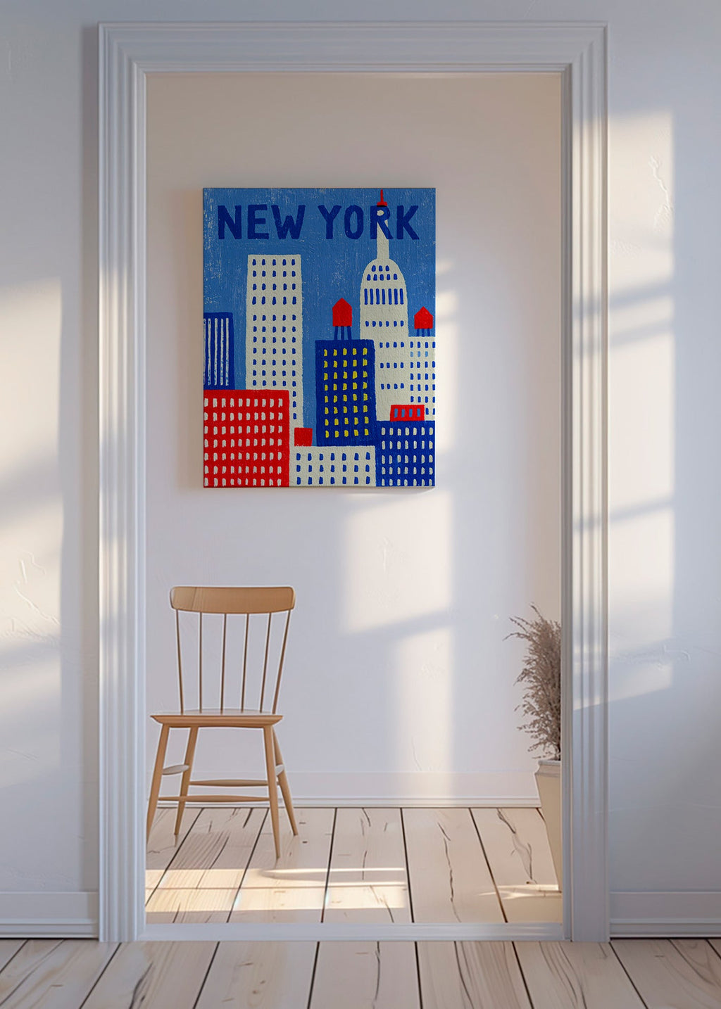 Stadskonst New York illustration