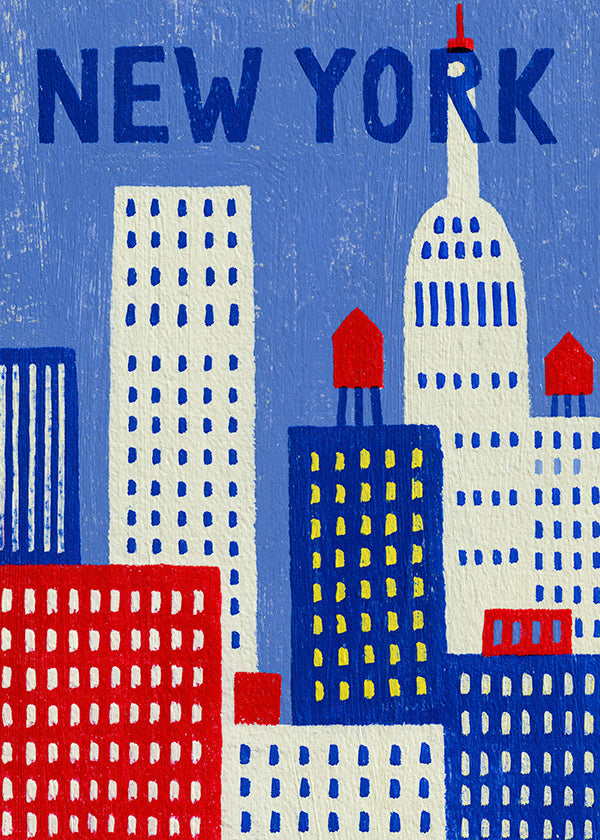 Stadskonst New York illustration