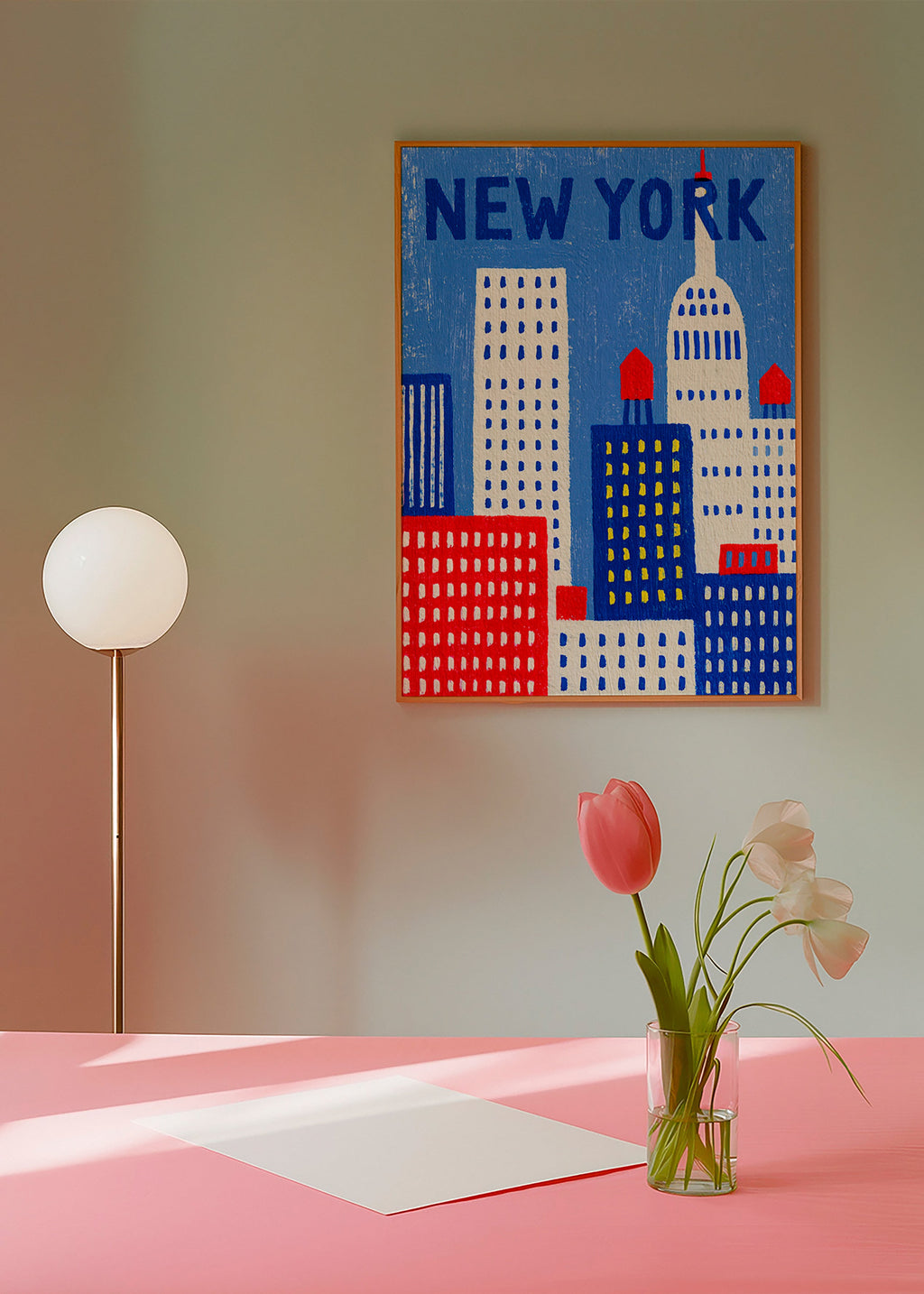 Stadskonst New York illustration