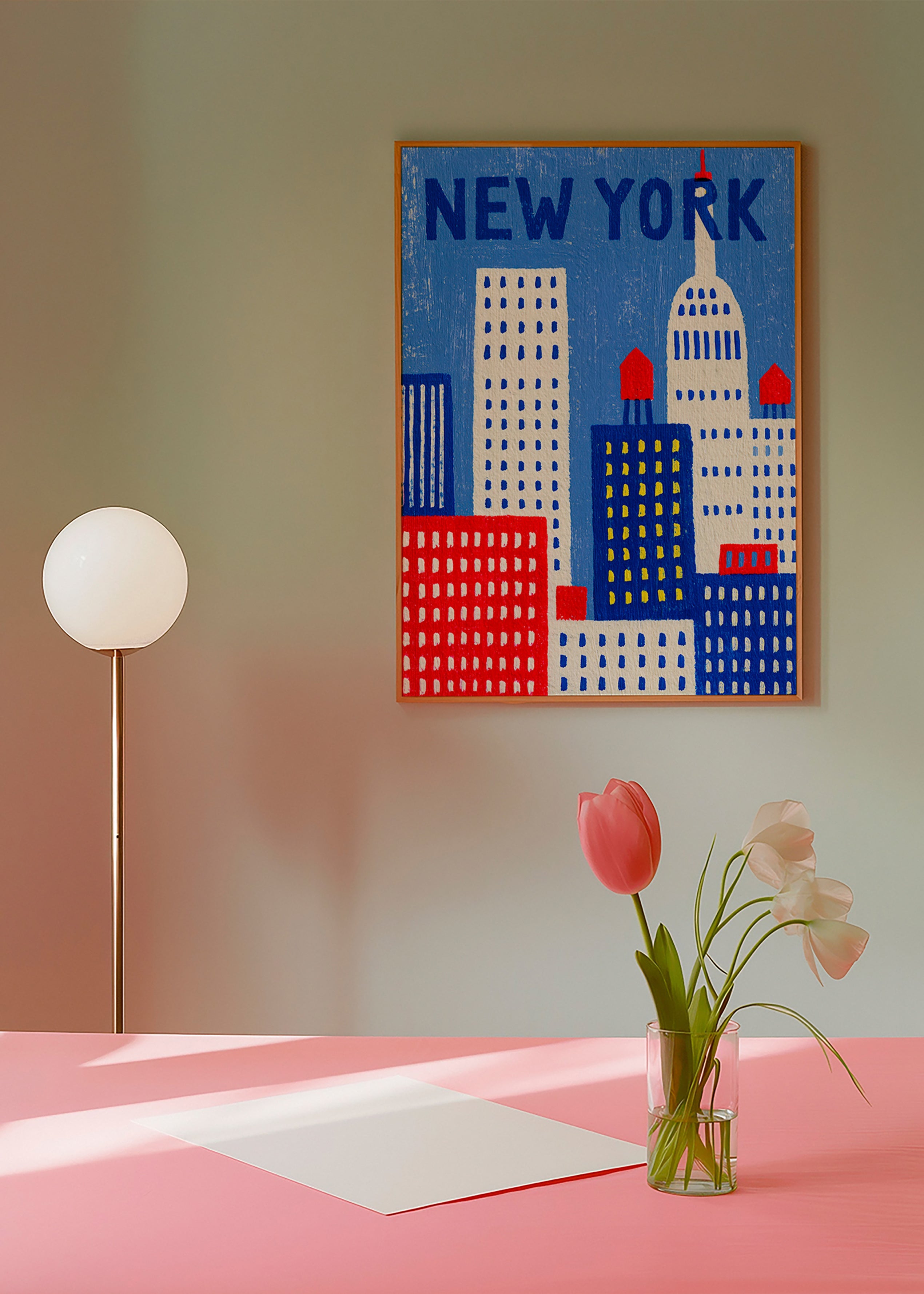 Stadskonst New York illustration