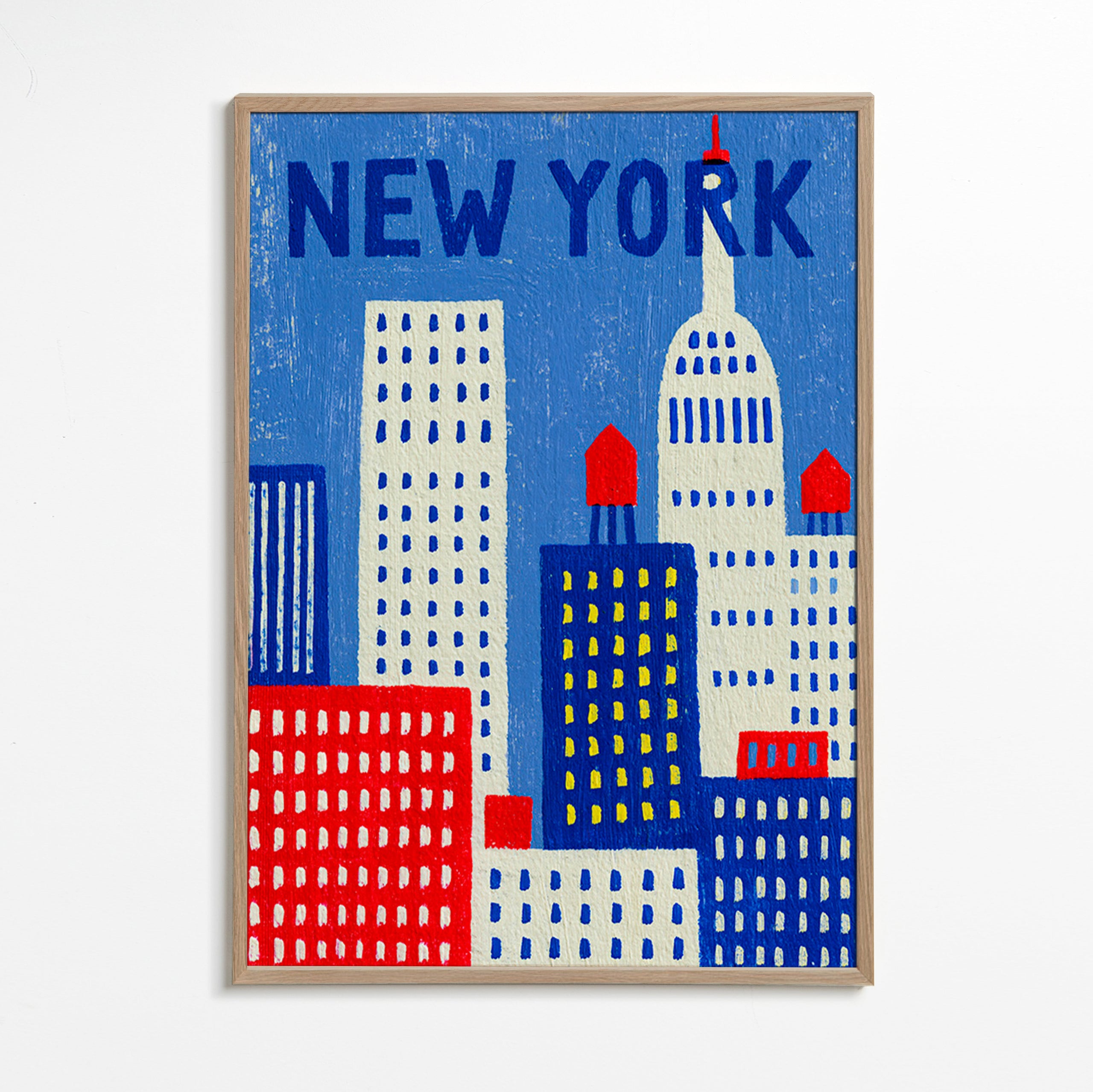 Stadskonst New York illustration