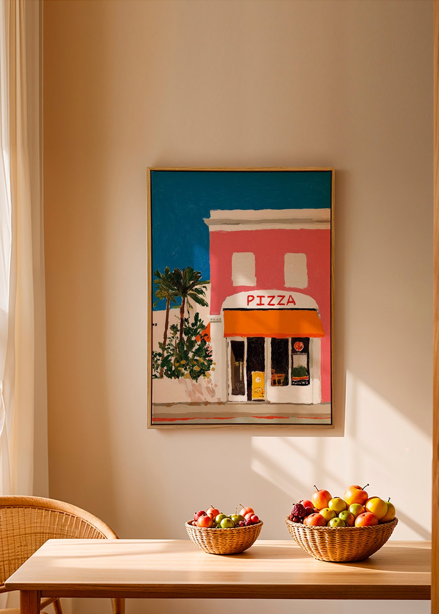 Kökskonst pizzeriafasad