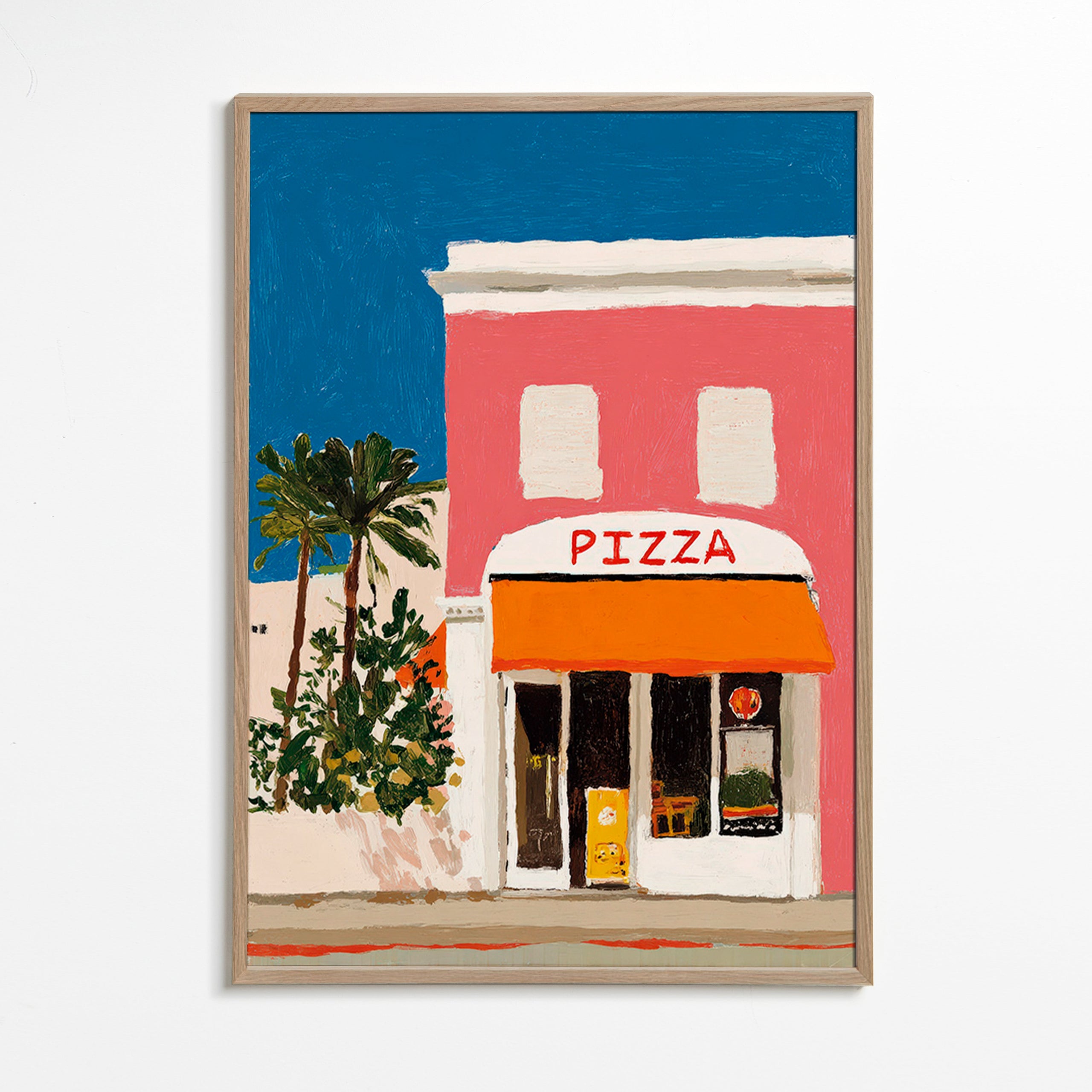 Kökskonst pizzeriafasad