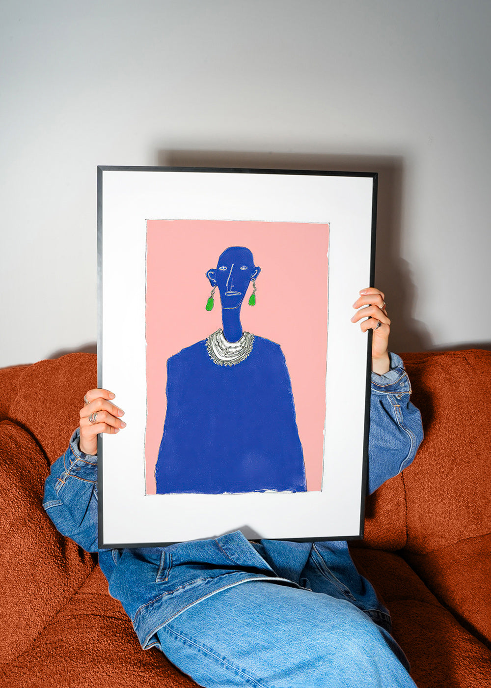 Illustration porträtt