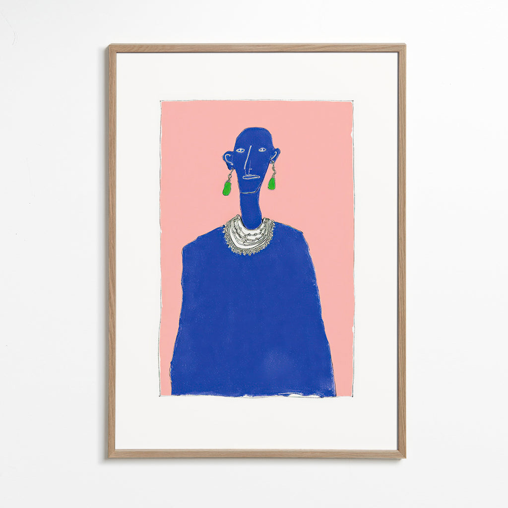 Illustration porträtt