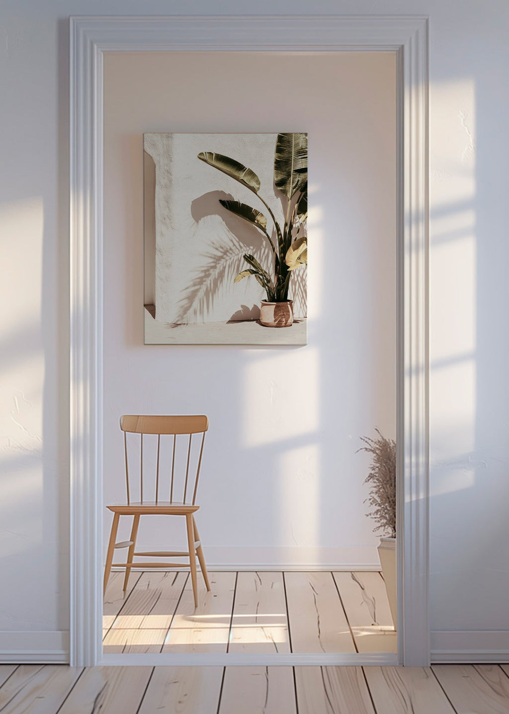 Botanisk poster: krukpalm