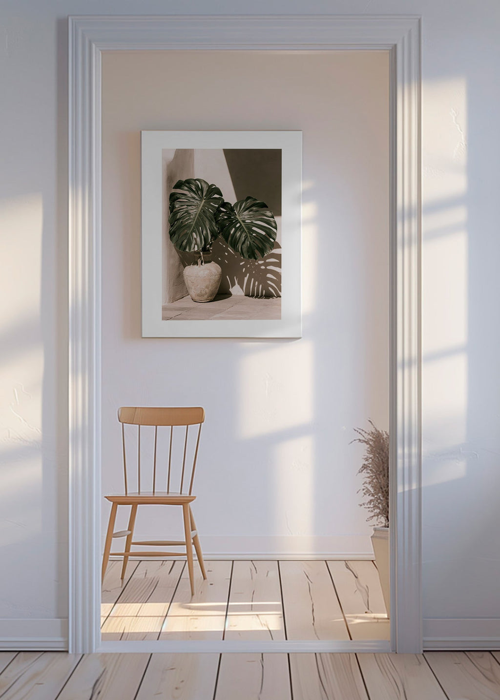 Botanisk poster Monstera i kruka