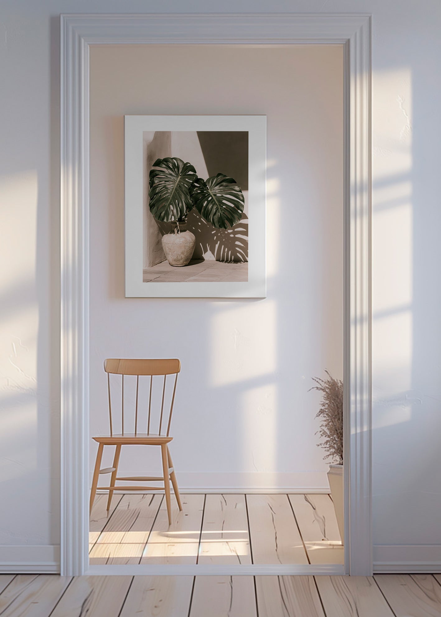 Botanisk poster Monstera i kruka