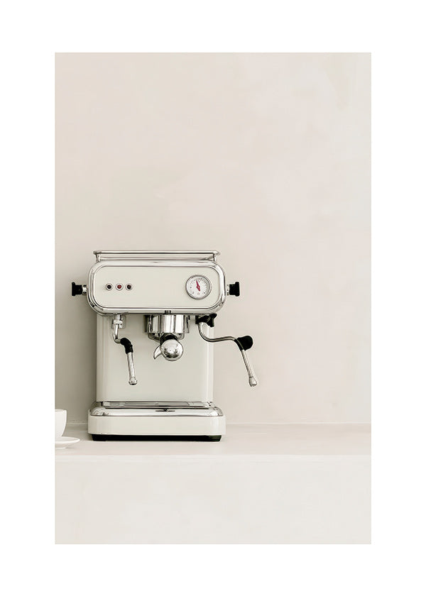 Kökskonst Espresso-maskin kräm