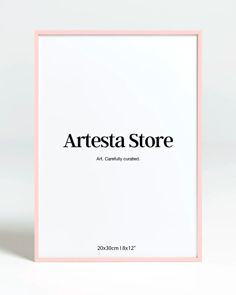 Ram pastellrosa 20x30