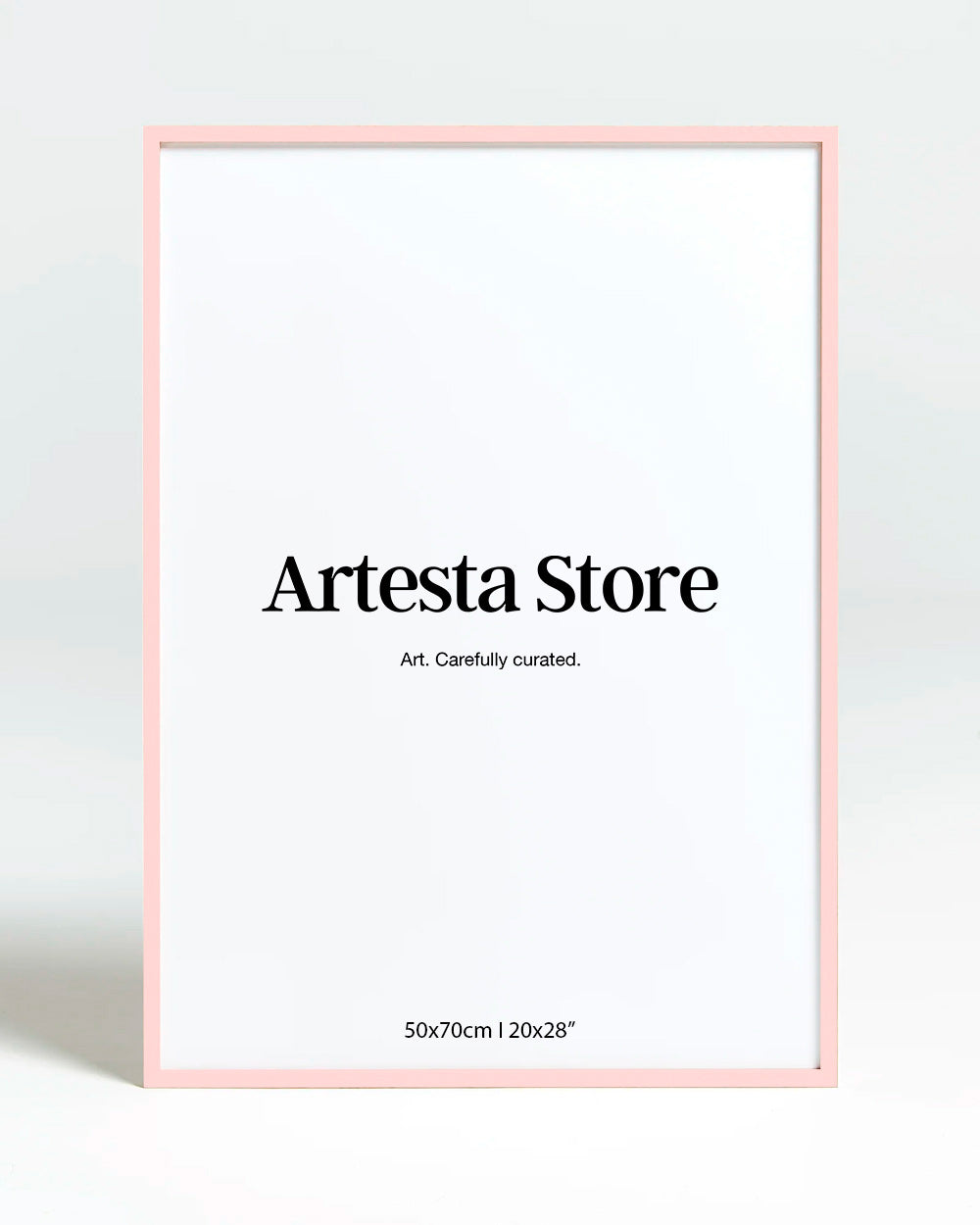 Ram pastellrosa 50x70
