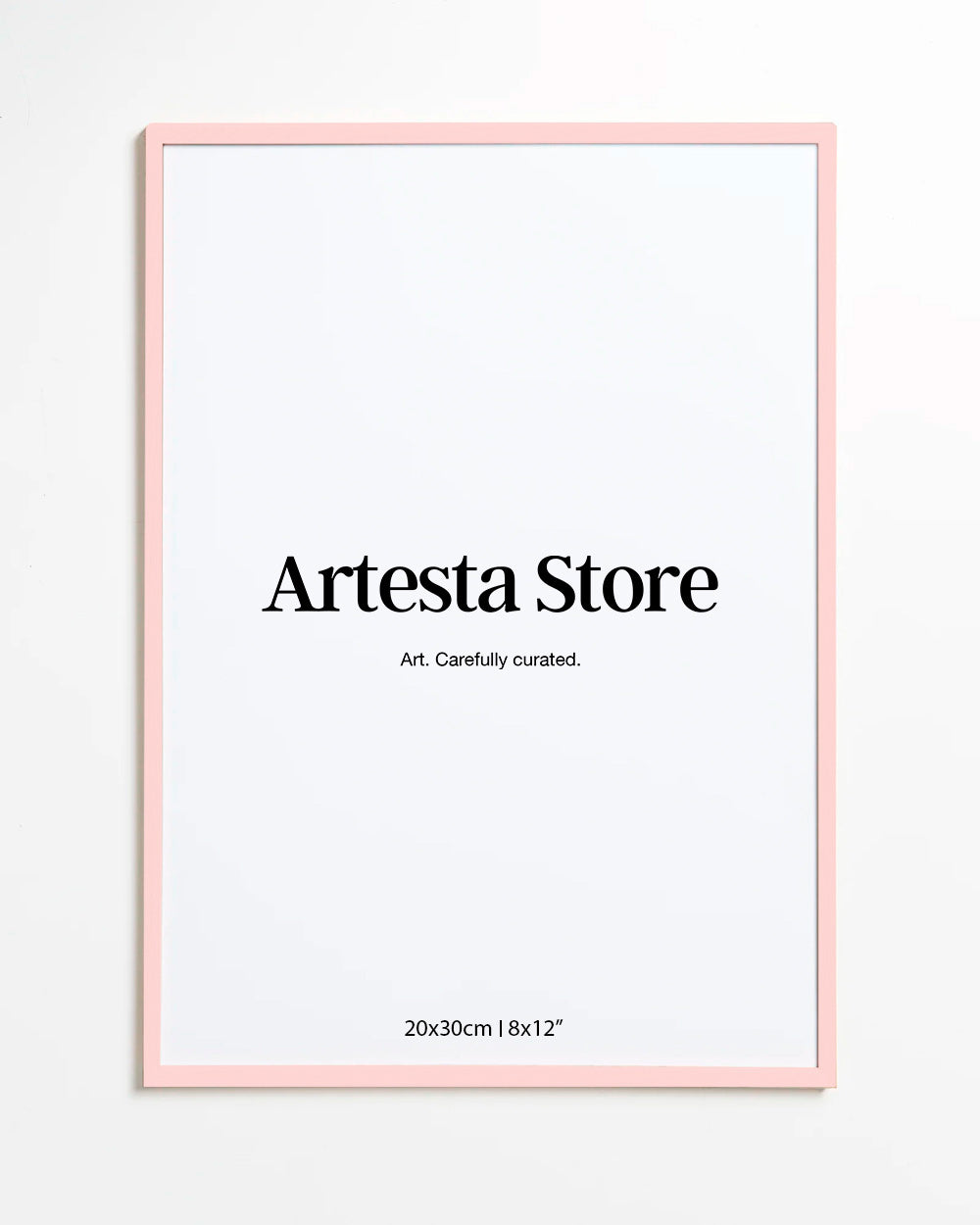 Ram pastellrosa 20x30
